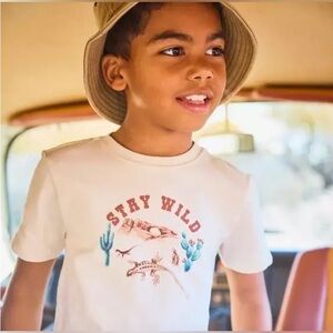 NWT- Janie and Jack Stay Wild' T-Shirt